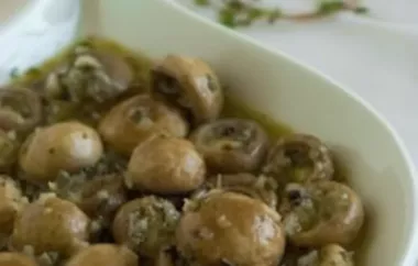 Delicious Marinated Mushrooms for a Perfect Antipasto