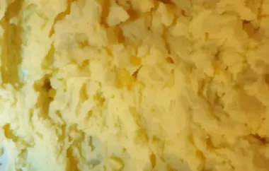 Delicious Mashed Potatoes with a Twist