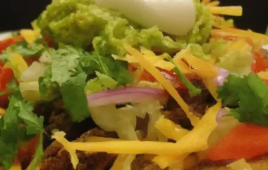 Delicious Mexican Potato Nachos Recipe
