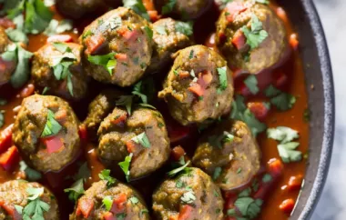 Delicious Middle Eastern Cumin Meatballs Recipe