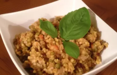 Delicious Millet Mung Bean Main Dish for a Healthy Meal