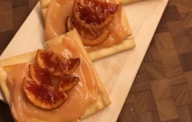 Delicious Mini Blood Orange Tarts Recipe