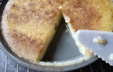 Delicious Mississippi Egg Custard Pie Recipe