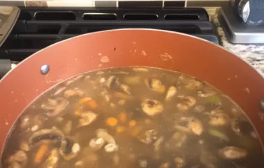Delicious Mushroom Barley Soup Recipe