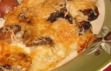 Delicious Mushroom Chicken Parmesan Recipe
