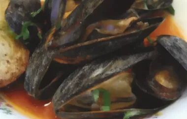 Delicious Mussels Pomodoro Recipe