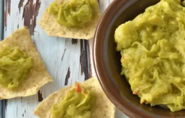 Delicious Non-Traditional Guacamole