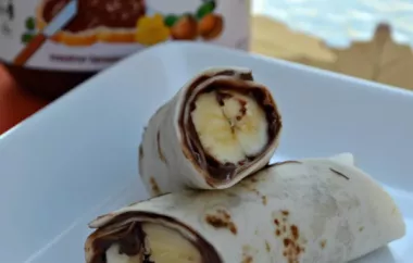 Delicious Nutella Roll-Up Recipe to Satisfy Your Sweet Tooth