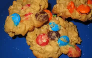Delicious Oatmeal M&M Cookies Recipe