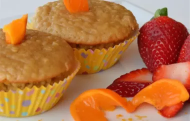 Delicious Orange Oatmeal Muffins Recipe