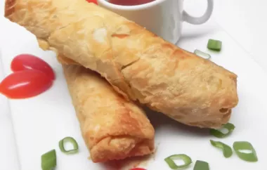Delicious Oven-Baked Egg Rolls Recipe