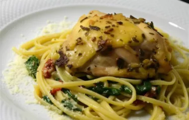 Delicious Oven Chicken and Linguini Recipe