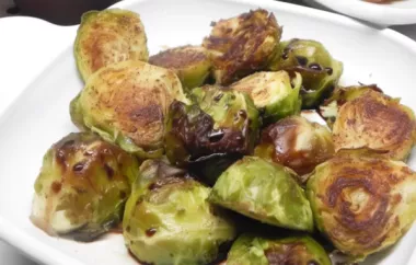 Delicious Oven-Roasted Brussels Sprouts