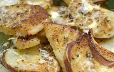 Delicious Oven Roasted Parmesan Potatoes