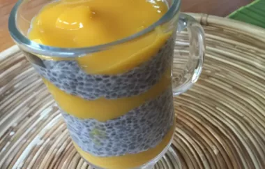 Delicious Overnight Mango Chia Pudding Recipe