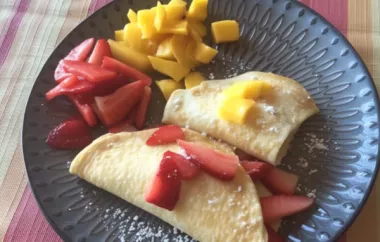 Delicious Paleo Coconut Crepes Recipe