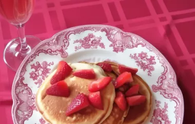 Delicious Pancakes using Leftover Champagne