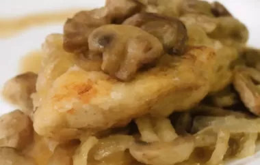 Delicious Paprika Chicken with Mushrooms