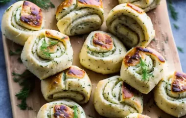 Delicious Parmesan Dill Rolls Recipe