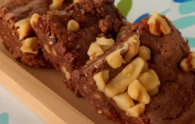 Delicious Passover Brownies Perfect for Pesach Celebrations