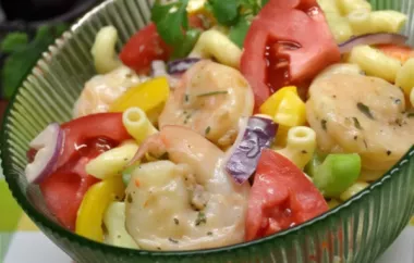 Delicious Pasta and Shrimp Salad Recipe