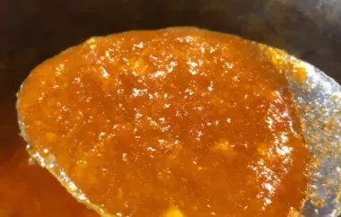 Delicious Peach Mango Habanero Wing Sauce Recipe