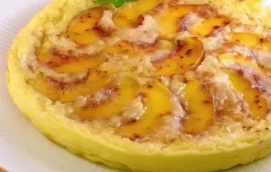 Delicious Peachy Baked Pancake Recipe