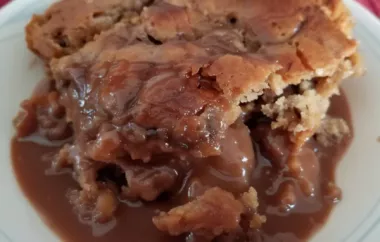 Delicious Peanut Butter Chocolate Pudding Cake Recipe