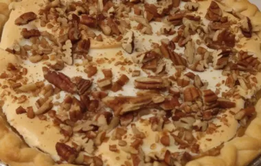 Delicious Pecan Butterscotch Pie Recipe