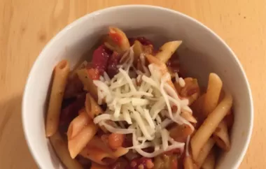 Delicious Penne with Eggplant Recipe
