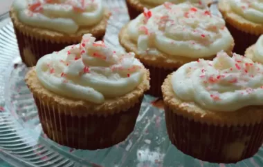 Delicious Peppermint Cupcakes with Marshmallow Fluff White Chocolate Frosting