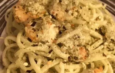 Delicious Pesto Shrimp Pasta Recipe