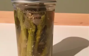 Delicious Pickled Asparagus Recipe