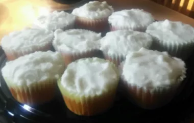 Delicious Pineapple Cupcakes with Fluffy Buttercream Frosting