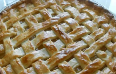 Delicious Pineapple Pie with a Flaky Crust