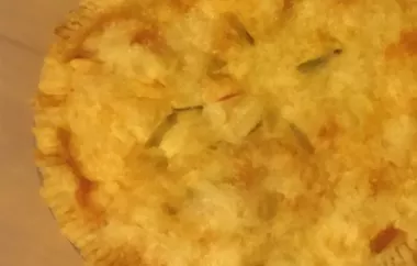 Delicious Pineapple Rhubarb Pie Recipe