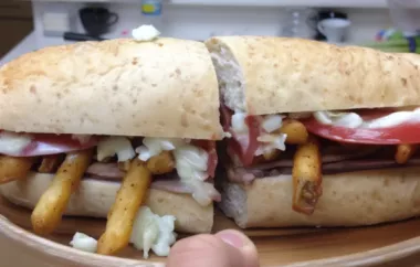 Delicious Pittsburgh-Style Sandwich Recipe
