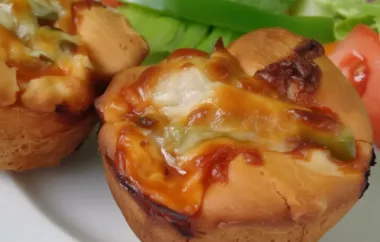 Delicious Pizza Muffins for a Fun and Easy Meal