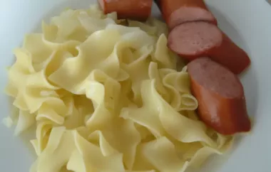 Delicious Polish Dish: Cabbage Noodles with Bacon
