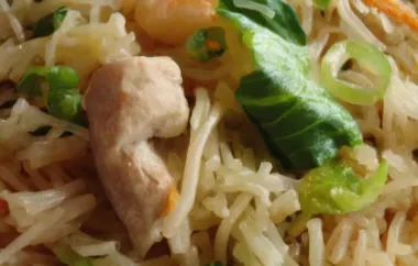 Delicious Pork and Shrimp Pancit Recipe