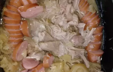 Delicious Pork Roast with a Twist of Apples, Beer, and Sauerkraut