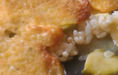 Delicious Potato Rice and Zucchini Bake Recipe
