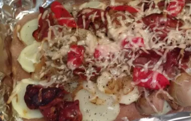 Delicious Prosciutto and Potato Pizza Recipe