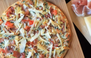 Delicious Prosciutto Artichoke Pizza Recipe