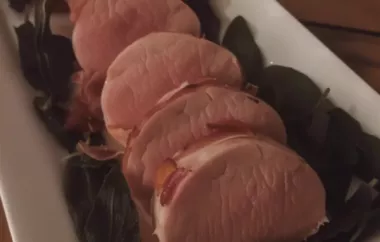 Delicious Prosciutto Wrapped Pork Tenderloin with Crispy Sage Recipe