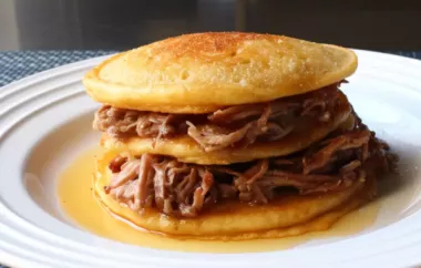 Delicious Pulled Pork Pancakes Recipe