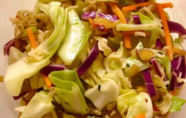 Delicious Ramen Cabbage Salad Recipe