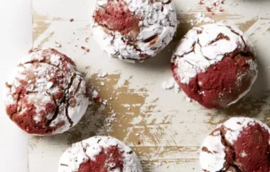 Delicious Raspberry Chocolate Crinkles Recipe
