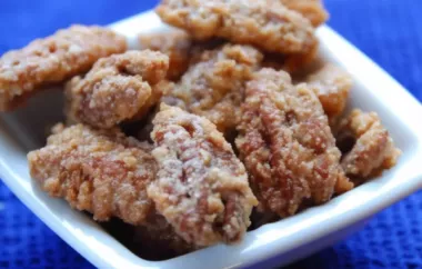 Delicious Recipe for Sweet and Crunchy Sugar-Coated Pecans