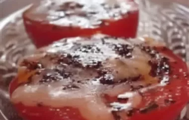 Delicious Red Juicy Herb-Fried Tomatoes Recipe
